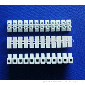 Nylon PA66 terminal block for wiring connector PA10-12P